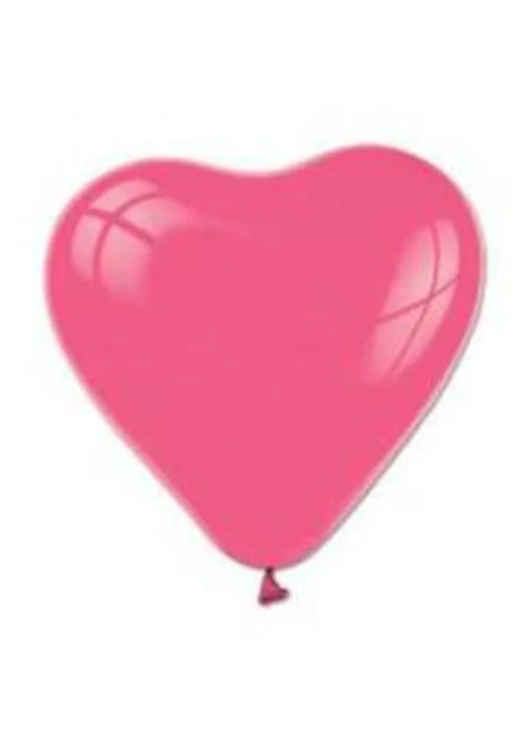 Pembe Kalp Balon 5'li Paket
