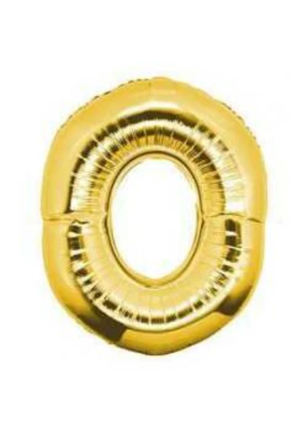 0 Rakam Folyo Balon Altın 100cm