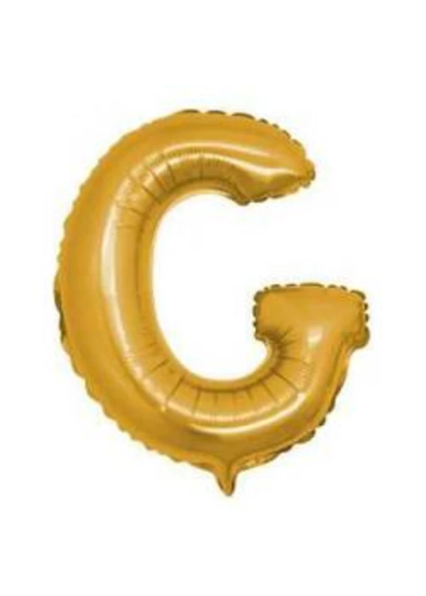 G Harf Folyo Balon Altın 100cm