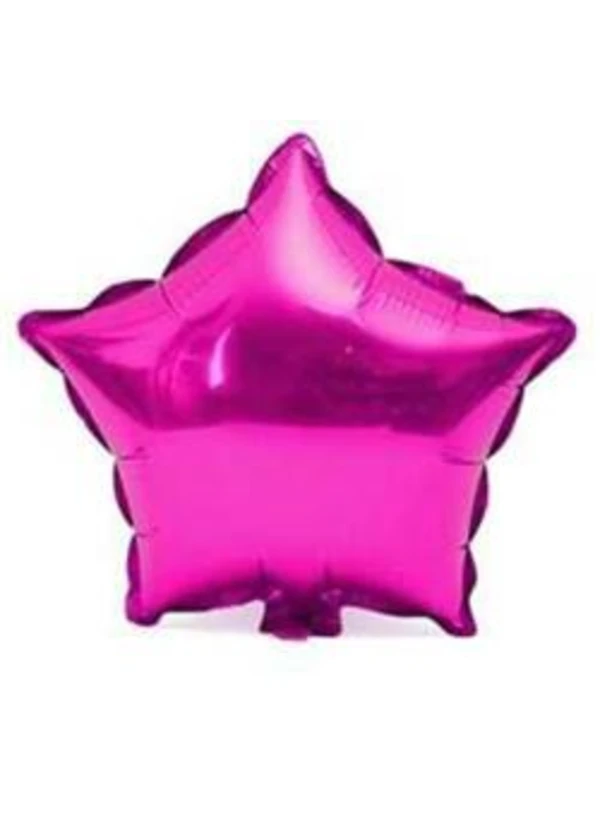 Pembe Yıldız Folyo Balon 60cm