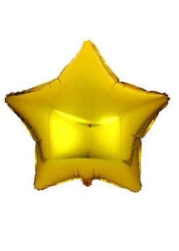 Altın Yıldız Folyo Balon 60cm