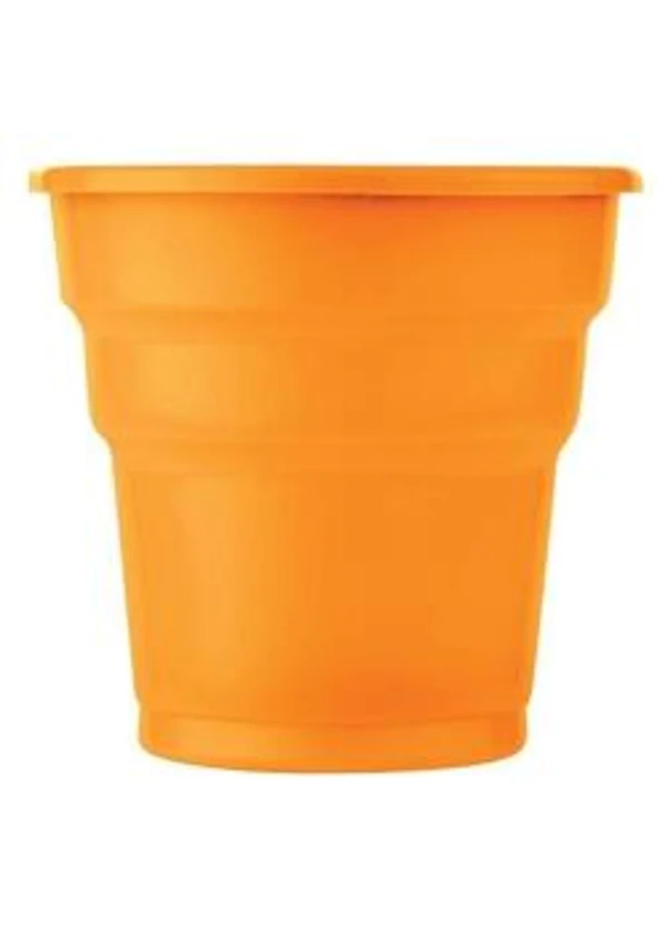 Plastik Turuncu Bardak 24'lü