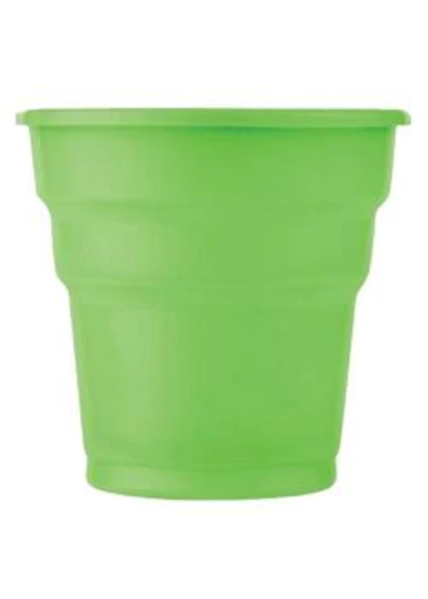 Plastik Yeşil Bardak 24'lü