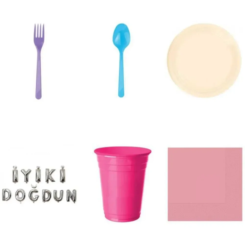 1 Yaş Doğum Günü Partisi İçin Gerekli Ürünler