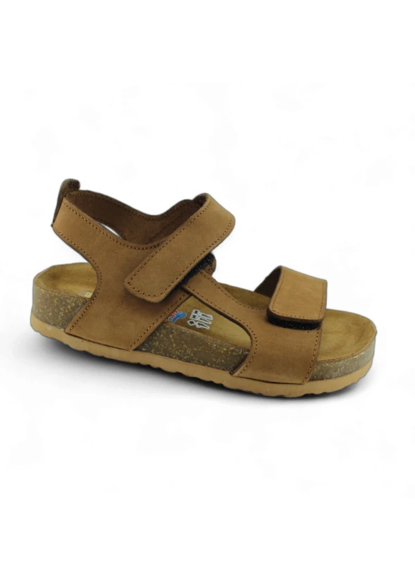 Taba Deri ve Ortopedik Bebek Sandalet