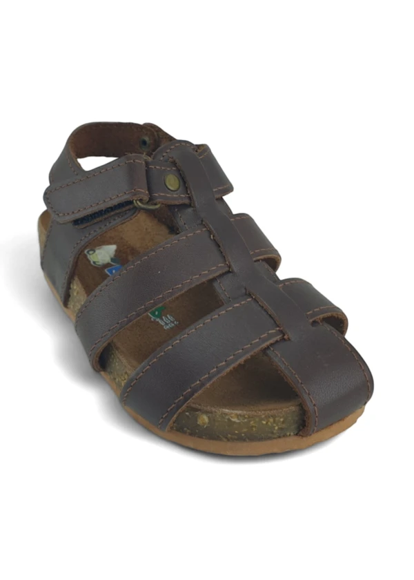 Taba Deri ve Ortopedik Bebek Sandalet