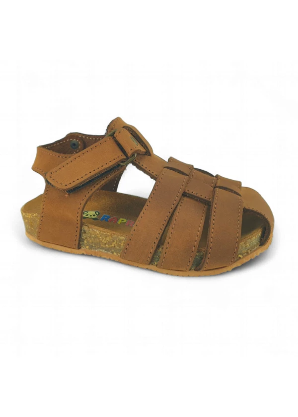 Taba Deri ve Ortopedik Bebek Sandalet