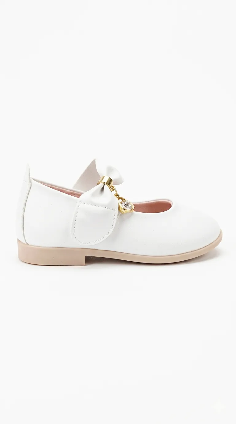 Taşlı Model Bebe Çocuk Babet Ayakkabı