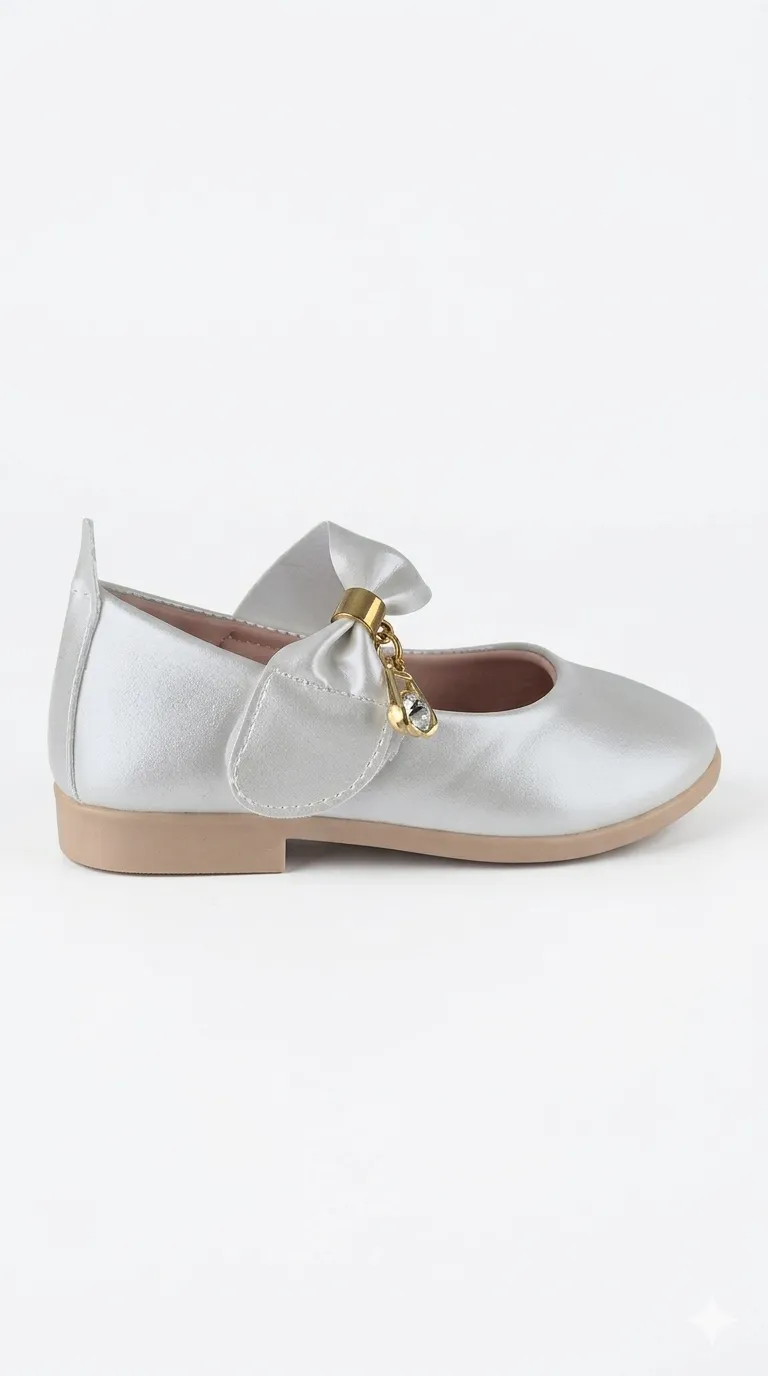 Taşlı Model Bebe Çocuk Babet Ayakkabı